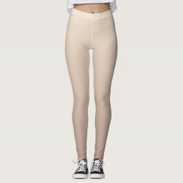 Neutrale Beige Taupe Ombre Leggings