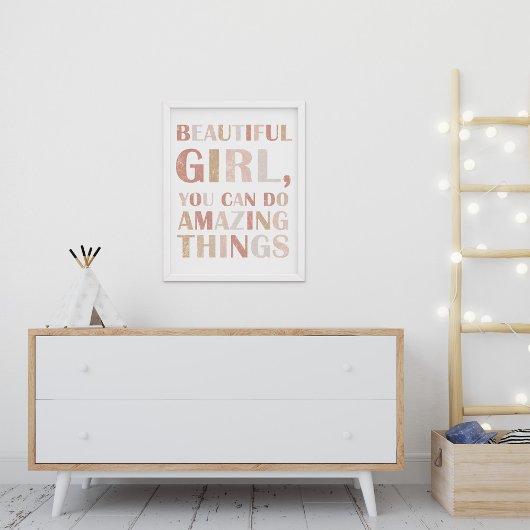 Neutrale bevestiging voor kinderen poster