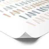 Neutrale Bevestigingen voor Kinderen Kraamdecor Poster (Hoek)