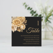 Neutrale Bloem Boeket-Zitkaart Kaart (Staand voorkant)