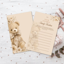 Neutrale Bloemen Baby Shower Familietradities