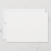Neutrale bogen op Baby shower uitnodiging (Achterkant)