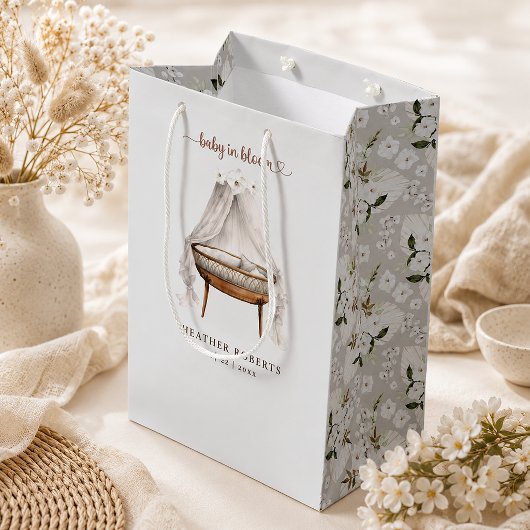 Neutrale Boho Baby Shower Cadeautas