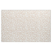 Neutrale Boho Beige Pompoen Patroon Herfst Hallowe Stof (Fat Quarter)