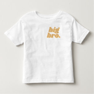Neutrale Boho "big bro" Bijpassende broers en zuss Kinder Shirts