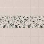 Neutrale Boho Botanisch Tegeltje