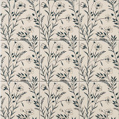 Neutrale Boho Botanisch Tegeltje