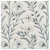 Neutrale Boho Botanische Stof (Close Up)