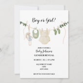 Neutrale Boho-studie laat zien Kaart (Voorkant)