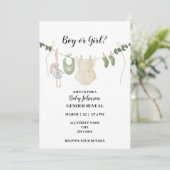 Neutrale Boho-studie laat zien Kaart (Staand voorkant)