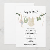 Neutrale Boho-studie laat zien Kaart (Voorkant / Achterkant)