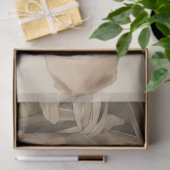 Neutrale Boho Vrouw Decoupage Tissue Papier (Geschenk)