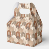 Neutrale Boog Abstract Patroon Bedankdoosjes (Voorkant)
