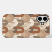 Neutrale Boog Abstract Patroon Case-Mate iPhone Case (Achterkant (horizontaal))