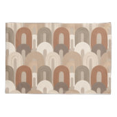 Neutrale Boog Abstract Patroon Kussensloop (Achterkant)