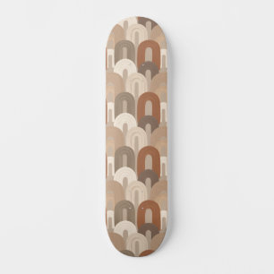 Neutrale Boog Abstract Patroon Persoonlijk Skateboard