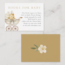 Neutrale Books for Baby Kaart Ivoorkleurig & Goude