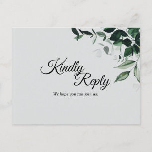 Neutrale botanische Briefkaart voor een botanische