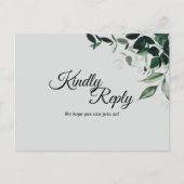 Neutrale botanische Briefkaart voor een botanische (Voorkant)