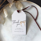 Neutrale Bruiloft Dank Je Wel Trouwdag Bruidssluie Cadeaulabel