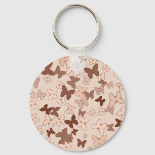 Neutrale Butterfly Sleutelhanger