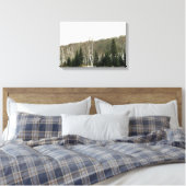 Neutrale canvas Wall Art - Winterlandschap (Insitu (Slaapkamer))
