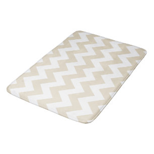 Neutrale Chevrons Badmat