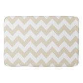 Neutrale Chevrons Badmat (Voorkant)
