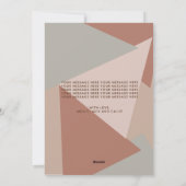 Neutrale Classy Numbers 1 Gelukkig Nieuwjaar Foto Feestdagenkaart (Achterkant)