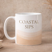 Neutrale Coastal Sips Klassieke Mok, 325 ml Koffiemok