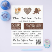 Neutrale Coffee Shop Flyer (Enkel)