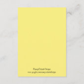 Neutrale diertraining | Invoegen Baby shower Retro Informatiekaartje (Achterkant)