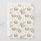 Neutrale Easter Egg Hunt uitnodiging (Achterkant)