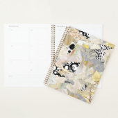 Neutrale Elegante Abstracte Collage Ontwerp Planner (Display)