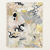 Neutrale Elegante Abstracte Collage Ontwerp Planner (Voorkant)