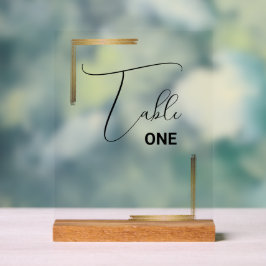 Neutrale Elegante Eenvoudige High-End Minimalistis Acryl Bord