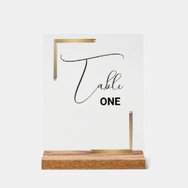 Neutrale Elegante Eenvoudige High-End Minimalistis Acryl Bord