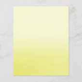 Neutrale Elephant Baby shower Baby Gift Bingo Game Flyer (Achterkant)