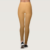 Neutrale en vlakke gradiënt Golden Leggings (Achterkant)