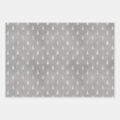 Neutrale feestelijke kerst inpakpapier vel (Voorkant 2)