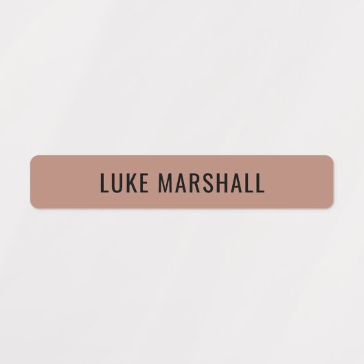 Neutrale gegoten Kinder waterdichte naam Labels (Design 1)