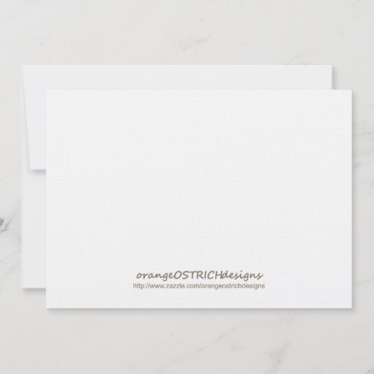 Neutrale gele kerst/Baptismeuitnodiging Kaart (Achterkant)