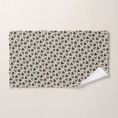 Neutrale geometrische driehoek Bad Handdoek Set (Handdoek)