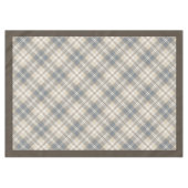 Neutrale geometrische tafelkleed moderne eetkamer  (Voorkant (Horizontaal))