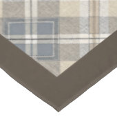 Neutrale geometrische tafelkleed moderne eetkamer  (Gekanteld)