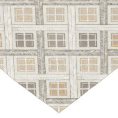 Neutrale Geometrische Tafelloper voor Modern Decor (Hoek)