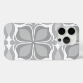 Neutrale geometrische tegels Case-Mate iPhone case (Achterkant (horizontaal))