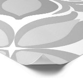 Neutrale geometrische tegels poster (Hoek)