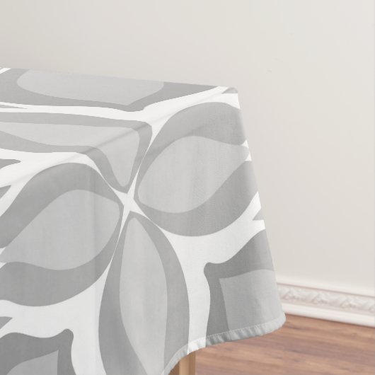 Neutrale geometrische tegels tafelkleed (Voorbeeld)