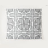 Neutrale geometrische tegels wandkleed (Voorkant (horizontaal))